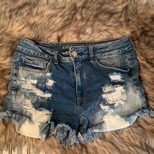 AE jean shorts size:10